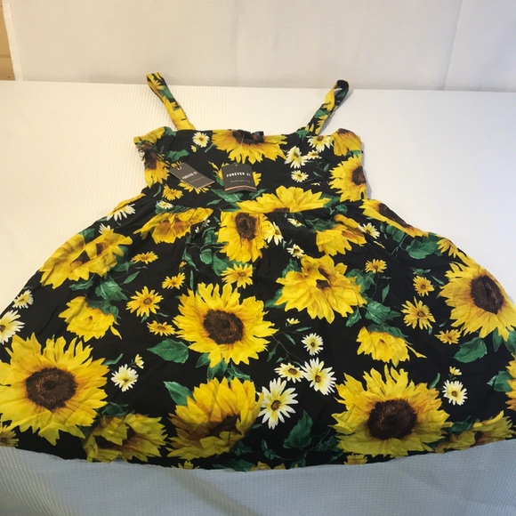 Forever 21 Dresses & Skirts - NWT Forever 21 Sunflower Sundress